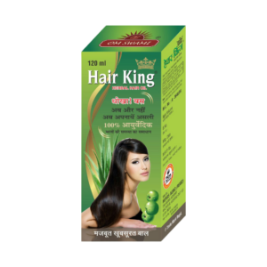 Hair King Ayurvedic  Oil combination of Essential  Ayurvedic herbs like Amla , Harad , Shikakai , Balchadd , Bahera , Nagarmotha II Highly effective in  Hair Fall Control & Hair  Growth  II 100 % Ayurvedic with no side effects
