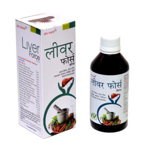Liver Force Ayurvedic Syrup  for Healthy Liver II Liver Tonic II Liver Care II fatty Liver II Tonic for better Digestion II 100 % Ayurvedic with no side effects