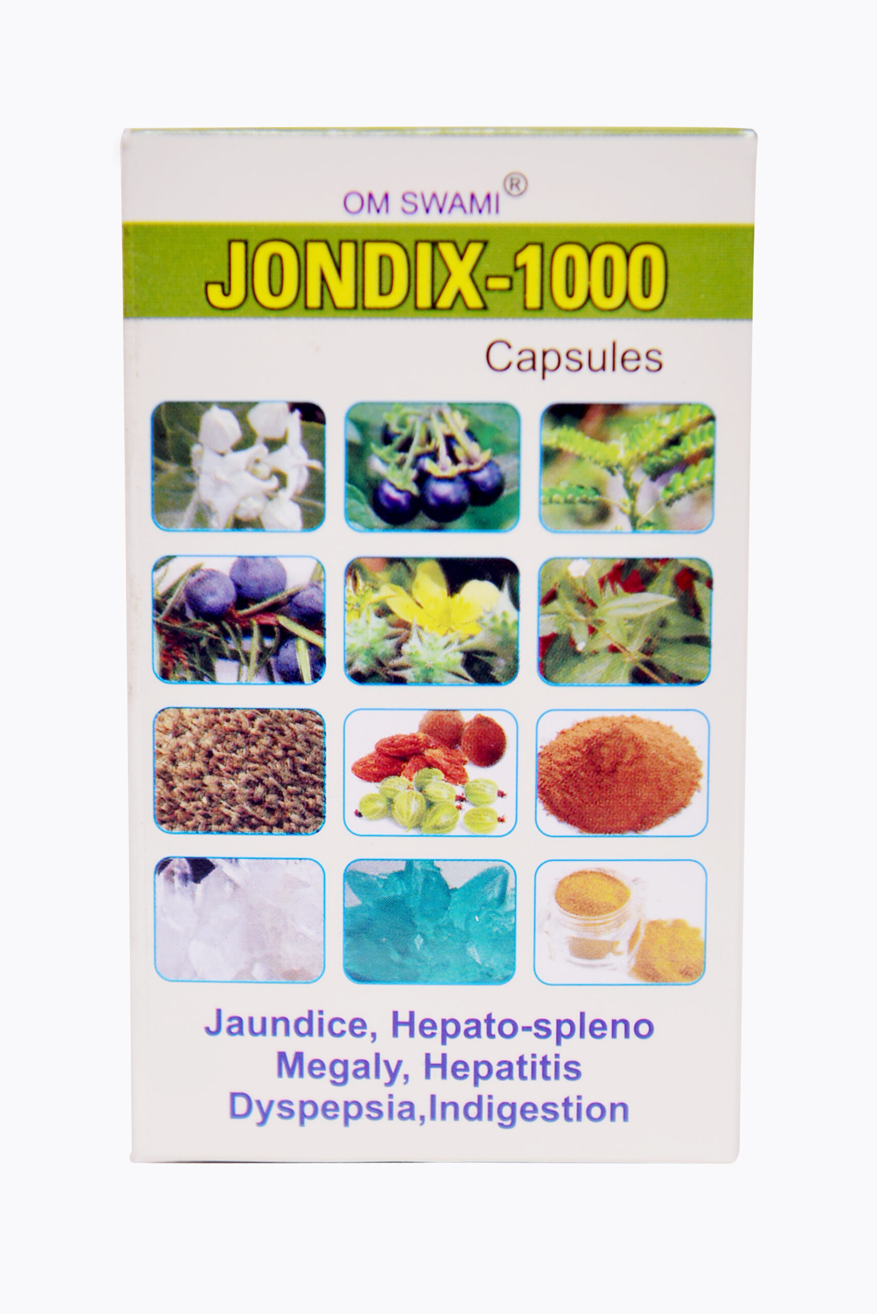 Jondix -1000 Ayurvedic capsule for Jaundice & Digestion II Constipation II Enlarge Liver II Liver protector II 100 % Ayurvedic with no side effects . - Image 2