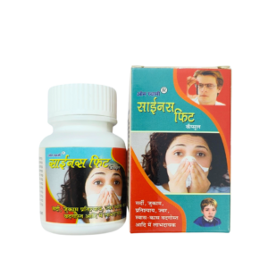 Sinus Fit Ayurvedic capsule for Sinus  & Headache & Cough Cold Relief  II Sinus Relief Ayurvedic Herbs II 100 % Ayurvedic with no side effects
