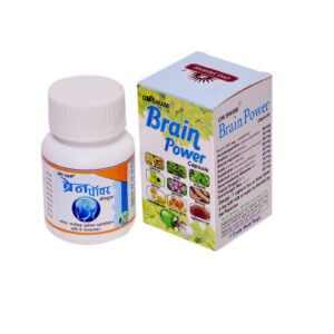 Brain Power Ayurvedic  Capsule -  Boost Memory & Focus II Relaxing Mind II Relieves Stress and Anxiety II 100 % Ayurvedic with no side effects