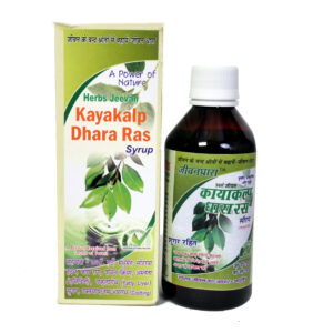 Kayakalp Dhara Ras Syrup -  for Weakness, Weight Loss, Insomnia, Loss of Appetite , Fatty Liver II Health Tonic II Immunty Booster II  100 % Ayurvedic with no side effects.