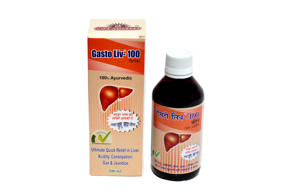 Gasto 1 Ayurvedic Herbal Supplement for Liver Wellness & Digestive Health