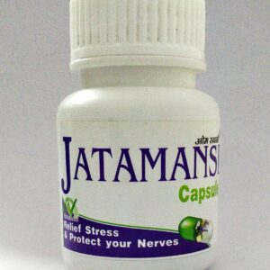 Jatamansi Capsules Ayurvedic Herbal Supplement for Stress Relief and Nerve Support