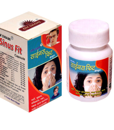 Mywish Sinus Fit Ayurvedic Capsules for sinus support and respiratory wellness – Front View