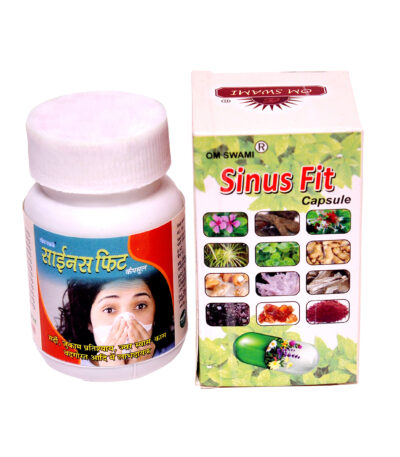 Sinus Fit Ayurvedic Capsules for sinus support and nasal wellness